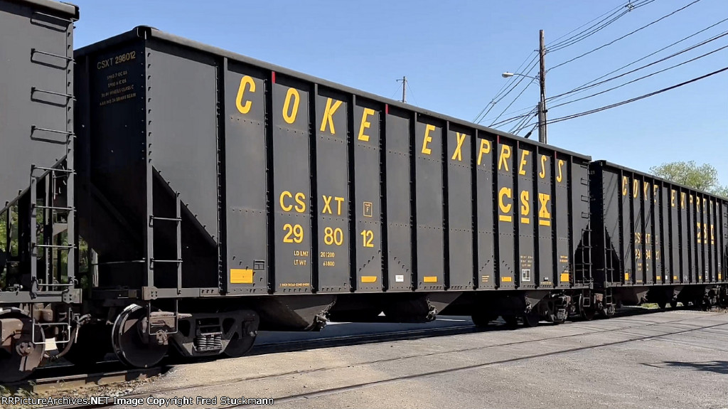 CSX 298012 is new to rrpa.